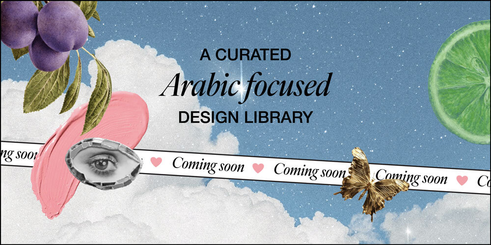 Coming Soon - Arabic Focused Design Library